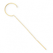 BY31® Fornituras Acero Inox pendientes con anilla Dorado
