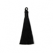 Borlas 8 cm Negro