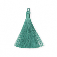 Borlas 8cm Turquesa