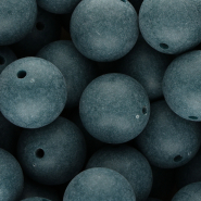 DQ Abalorios acrílicos 20 mm Azul petróleo