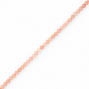 Piedras naturales Calcedonia (Cuarzo) y &Aacute;gata 4mm mate Rose Fade multi/rosado