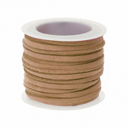 Ante sintético plano de 3mm Marrón claro
