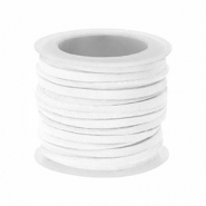Ante sintético plano de 3mm Blanco