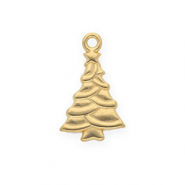 Colgantes Acero Inox &aacute;rbol navide&ntilde;o Dorado