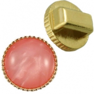 Engaste/corredera Cuoio vintage dorado (sin n&iacute;quel)