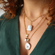 Set de inspiraciones Creación de bisutería de tendencia con los nuevos colgantes de perlas de agua dulce