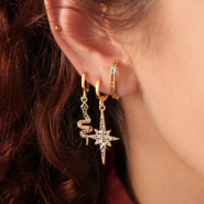 Set de inspiraciones Imprescindibles: Joyería zirconia arcoíris