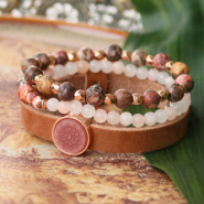 Set de inspiraciones Inspiración: Cómo crear pulseras chulísimas con nuestras piedras naturales