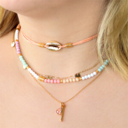 Set de inspiraciones Veraniegos collares y pulseras con abalorios acrílicos