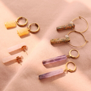 Set de inspiraciones Inspiración para joyería elegante con piedras semipreciosas