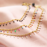 Set de inspiraciones Creación de Joyería fina con jasseron de acero inoxidable