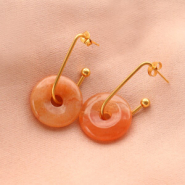 Set de inspiraciones Pendientes elegantes hechos con fornituras de acero inox