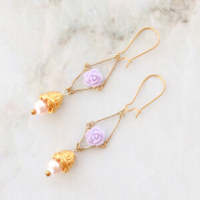 Set de inspiraciones Una idea genial: pulseras y anillos con abalorios en forma de rosa