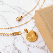 Set de inspiraciones Set de regalo 7: Collares de acero inoxidable con colgante Mix & Match