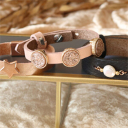 Set de inspiraciones Ideas creativas con colgantes de cuero DQ y Cuoio