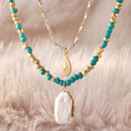 Set de inspiraciones Inspiración para la creación de collares y pendientes con rocallas