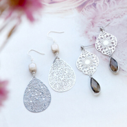 Set de inspiraciones Pendientes y pulseras con estilo bohemio