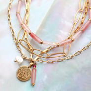 Set de inspiraciones Cómo hacer collares con la cadena Jasseron