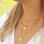 Set de inspiraciones Diseña elegante joyería con abalorios faceteados de Ojo de Gato