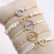 Set de inspiraciones Creación de joyería con nuestras entrepiezas de acero inoxidable más vendidos