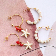 Set de inspiraciones ¡Inspiración de pendientes en acero inoxidable!