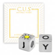 Abalorios / Colgantes Joyería message beads C.U.S®