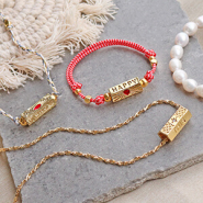 Set de inspiraciones Crea joyería portadoras de un mensaje con la joyería message beads C.U.S®