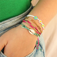 Set de inspiraciones Ideas creativas con las pulseras trendy ya hechas  