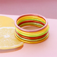 Set de inspiraciones Así se llevan las pulseras imitación Pan de Oro listas para usar