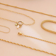 Set de inspiraciones Trucos para crear joyería elegante con jasseron de acero inoxidable