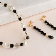 Set de inspiraciones Manos a la obra con los abalorios faceteados 