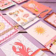 Nuevo  Cinta con texto y tarjetas de joyería únicas