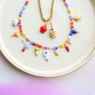 Nuevo  ¡Novedad! Alegres abalorios de cerámica