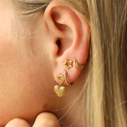 Nuevo  Nueva colección de pendientes de acero inoxidable