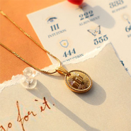 Nuevo  Nuevos dijes únicos de acero inoxidable con números de ángeles