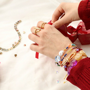 Nuevo  Nueva serie de abalorios facetados 