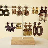 Nuevo  Pendientes hechos a mano de la India