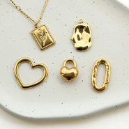 Nuevo  Colgantes y fornituras de acero inoxidable