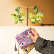 Nuevo  BY31® Neceser & pendientes de resina