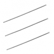 Bast&oacute;n de acero inox 35mm plata (acero inox)