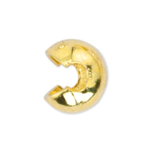 Cubre chafas Beadalon 5mm Dorado