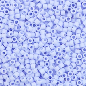 Abalorios Miyuki Delica's 11/0 Opaque matte agate blue DB-1587