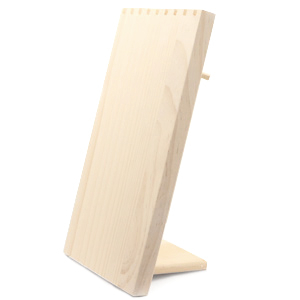 Expositor de joyer&iacute;a para collares Naturel (color madera natural)