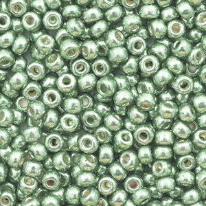Rocalla Miyuki 8/0 Duracoat galvanized sea green 8-4215