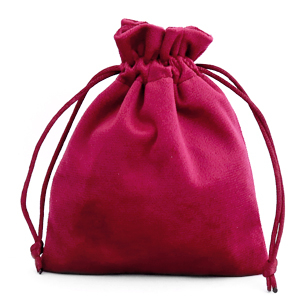 Bolso de terciopelo Rojo port