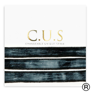 C.U.S&reg; cinta de joyer&iacute;a Inmerso en color negro