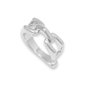 Metal TQ lat&oacute;n pendientes ear cuff Plateado