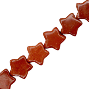 Piedras naturales estrella Rojo tierra