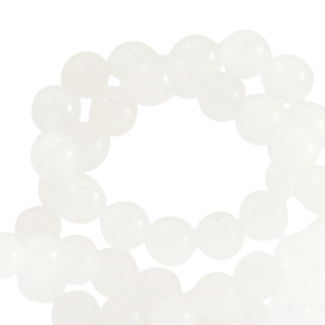 Piedras naturales Cuarzo 4mm Blanco