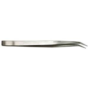 Beadsmith  pinza punta curva Plateado